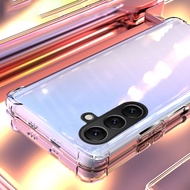 For Galaxy A36 A26 A56 Phone Case Air Cushion Soft Silicone Clear Transparent Shockproof Cover for S