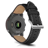 (LanQii) 18mm レザーバンド Huawei Watch GT4 41mm/Garmin Venu 3S 41mm/Garmin Forerunner 265S/255S/Venu 2S 対