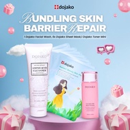 DOJAKO BUNDLING SKIN BARRIER REPAIR 8in1 Skincare Package Facial Wash + Toner + 6 Moisturizing Face 