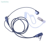 [IVY] Radio Earpiece Earphone Headset Mic For   BF-888s Two-way Radio GOOD