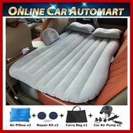 Inflatable Car Air Mattress Bed Outdoor Camping Air Bed Mattress  + 2 Pillows + 12V Air Pump (Myvi S