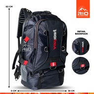 FREE SHIPPING JUMBO BACKPACK 60L MEN'S BACKPACK / UNISEX TRAVEL CARRIER BACKPACK