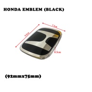 OAPC HONDA Car Logo Emblem Car Front Grille Emblem Logo Rear Trunk Badge Sticker (High Quality)