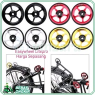 Easy WHEEL LITEPRO EASYWHEEL FOR BROMPTON PIKES TRIFOLD 3 Years SIXTY dahon fnhon