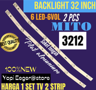 BACKLIGHT TV LCD LED MITO 32 INCH 3212 BACKLIGHT TV 32 INCH