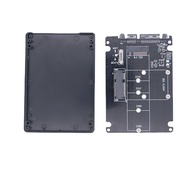 MSATA/M.2 NGFF to 8cm Serial Port SATA Solid State Drive Two-in-One Adapter Board External Box 7mm