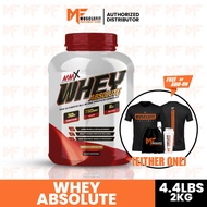MMX Whey Absolute 4.4lbs /2kg - Makanan tambahan protin whey
