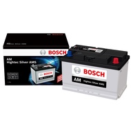 BOSCH DIN75L Hightec Silver AMS#LBN3# รับประกัน15เดือน#แบตเตอรี่แห้ง# 75แอมป์ #แบตเตอรี่รถยนต์# AMS