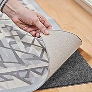 5x7 Ft Area Non Slip Rug Pad,1/8” Thick Dual Surface Felt and Rubber Backing Carpet Pads, Non-Slip R