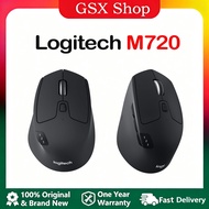 Logitech M720 Triathlon Wireless Mouse Bluetooth & USB Receiver Multi-Device Ergonomic 8 Buttons 24-