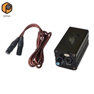 [prettyia] Microphone 48V Dynamic Mic Booster Pre Kit Audio Input Device A11 Amplifier