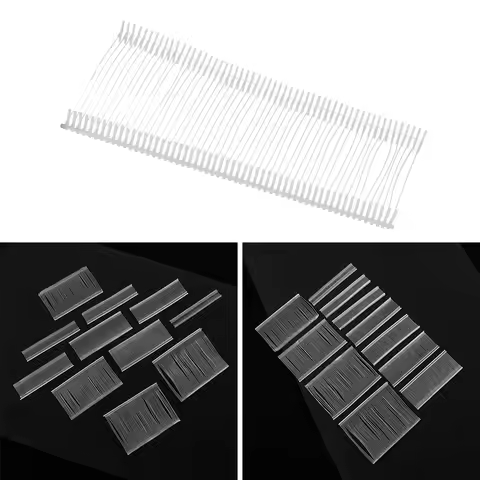 5000Pcs Plastic Multi Size Clothing Label Hangtag Thick Glue Needle Tag Devices Standard Tagging Fas