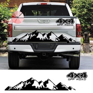 Car Sticker 4X4 Off Road Graphic Decal for Ford Ranger Raptor Pickup Isuzu Dma Nissan NAVARA Toyota