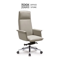KOOXJEANS Budapest Boss Chair Leather Office Ergonomic Chair Computer Chair A1955