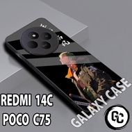 Glossy Softcase poco C75/case REDMI 14C Anime/casing poco C75/Case REDMI 14C glitter/case poco c75