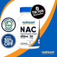 Nutricot N-Acetyl L-Cysteine (NAC) dietary supplement capsules