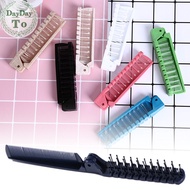 DayDayTo portable travel hair comb brush foldable massage hair comb anti-stati chair comb sg