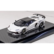 YM Model 1: 64Rowen Aventador S LP740-4 White with BlackTop White with BlackTop Limited Edition 299 