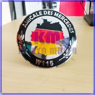 Amicale Grill Emblem Des Mercedes W115 W123 W210 W124 W220 - Mercedez Grill Emblem - KM