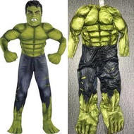4-14 years Disney marvel Avengers Endgame hulk costume 迪士尼浩克角色扮演服
