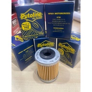 PUTOLINE OIL FILTER HF651 MOTOCROSS  KTM DUKE SMC ENDURO R690 RALLY FACTORY REPLICA 690 / HUSQVARNA 