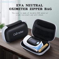 TIANCHUANG Pulse Oximeter Storage Bag, Hard EVA Carrying Case Fingertip Pulse Oximeter Bag, Protecti