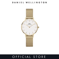 [2 Years Warranty] Daniel Wellington Petite Evergold Watch 28/32mm - Gold - Mesh strap - DW Watch fo
