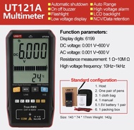 UNI-T UT121B สมาร์ท มัลติมิเตอร์ ดิจิตอล Smart Multimiter โอมมิเตอร์ จอใหญ่ ของแท้ พร้อมส่งจาก BKK