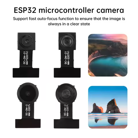 ESP32 Microcontroller Camera GC2145 Camera Module Autofocus 2 Million Pixel DVP Interface Suitable F