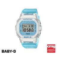 CASIO นาฬิกาข้อมือผู้หญิง BABY-G รุ่น BGD-565GC-2DR สายเรซิ่น สีฟ้า