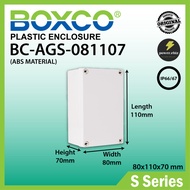 BOXCO BC-AGS-081107 80X110X70MM GREY COVER ABS AUTOGATE OUTDOOR ENCLOSURE