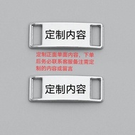 ✨Lettering AF1 Shoe Buckle Adapt to Air Force No. 1 AJ Flow Metal Iron Plate Sneakers Accessories De