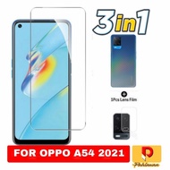 Tempered Glass Oppo A54 2021 + Tempered Glass Camera + Garskin