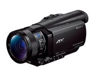 SONY FDR-AX100 旗艦級攝影機 4K 4倍HD BIONZ X搭載 1.0型 Exmor R CMOS