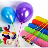 Balloon Cup Stick Balloon Stick Handle Stick