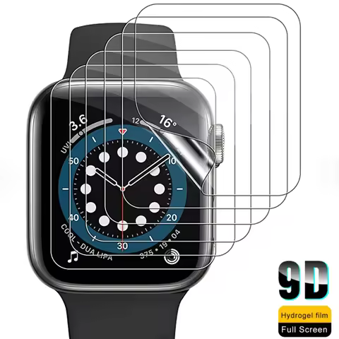 Soft Hydrogel Full Screen Protector Film For Apple Watch 7 6 SE 5 40MM 44MM 45MM Not Glass for iWatc