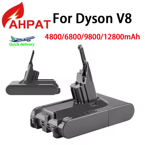 2024 AHPAT 21.6V 12800mAh Replacement Battery for Dyson V8 Absolute Cord-Free Vacuum Handheld Vacuum