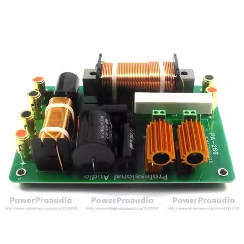 PA-280 2way Crossover 800W-1000W Frequency Divider For 15Inch JBL Speakers