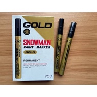 Snowman gold Gp-12 marker