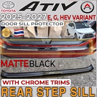 Toyota Ativ 2025-2027 Rear Step Sill Plate