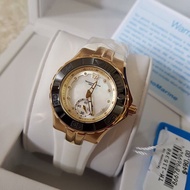 Technomarine Cruise Gold Tone Silicon Strap Watch TM115398