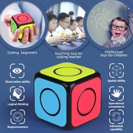 [Ready Stock in KL] 2021 Newest QiYi Spinner Fidget Magic Cube 1x1x1 Speed Puzzle Education Toys For