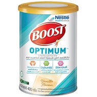 BOOST OPTIMUM บูสท์ ออปติมัม 800 กรัม อาหารสูตรครบถ้วน ที่มีเวย์โปรตีน สำหรับผู้สูงอายุ boost optimu