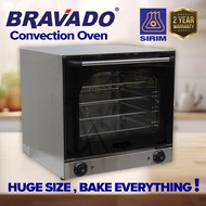 BRAVADO 60L Convection Oven Baking | 8 LAYER | Extra Large Capacity | Heavy Duty | Ketuhar Electrik 