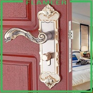 [Flameer] European Vintage Interior Door Lock Latch Bedroom Lever Lockset Hardware