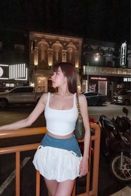 OWN MONEY Orphic Top เสื้อกล้ามสายเดี่ยวทรงสวย