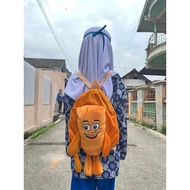 Tung Tung Sahur Doll Bag Fits Books/ viral Anomalies