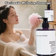 Niacinamide Fragrance Shower Gel Super Long-Lasting Whole Body Whitening Bright and Glow Skin Unisex