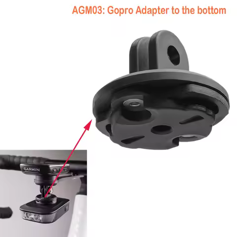 RAVEMEN AGM03 Gopro Adapter Bike Mount Bracket For RAVEMN FR500/FR300/FR160 Light To Bottom Below Th