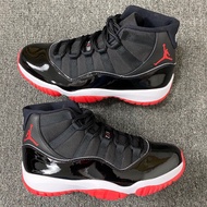 【100%LJR batch】Top quality Air Jordan 11 Bred 2019 men's sneakers for man shoes size7.5--13